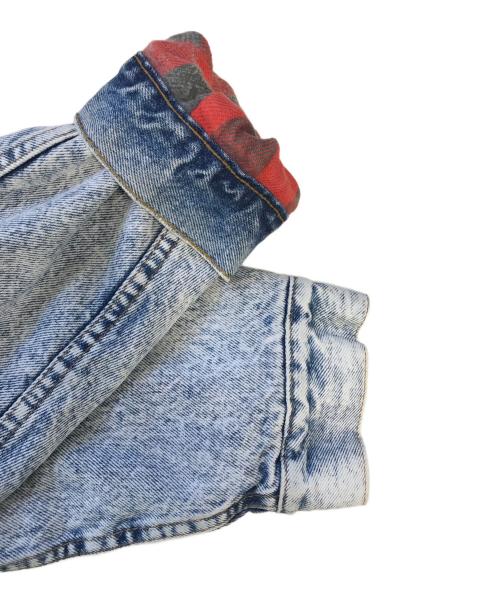 LEVI'S（リーバイス）LEVI'S (リーバイス) ケミカルウォッシュデニムジャケット インディゴ サイズ:記載なしの古着・服飾アイテム