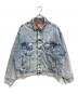 LEVI'S（リーバイス）の古着「ケミカルウォッシュデニムジャケット」｜インディゴ