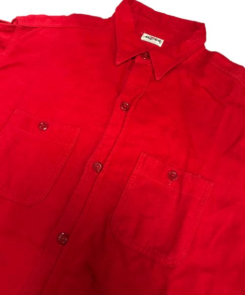 KING LOUIE（キングルイ）KING LOUIE (キングルイ) シャモアクロスシャツ レッド サイズ:表記なしの古着・服飾アイテム