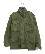 VINTAGE MILITARYヴィンテージ ミリタリー）の古着「US ARMY M65フィールドジャケット」｜グリーン