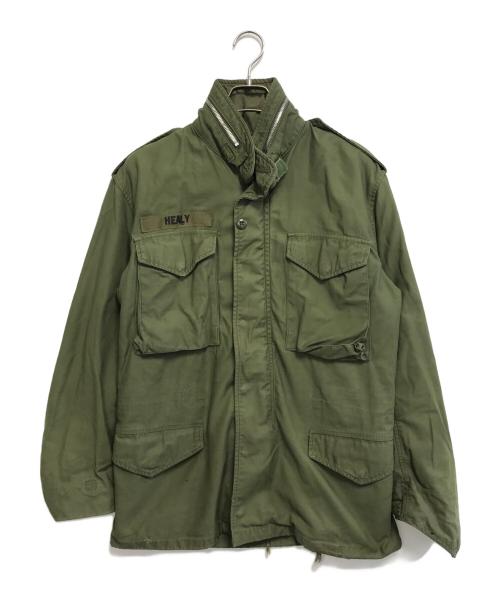 VINTAGE MILITARY（ヴィンテージ ミリタリー）VINTAGE MILITARY (ヴィンテージ ミリタリー) US ARMY M65フィールドジャケット グリーン サイズ:R-Sの古着・服飾アイテム