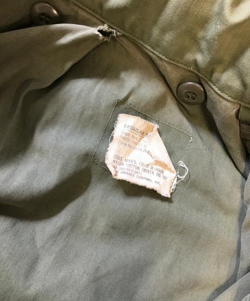 VINTAGE MILITARY（ヴィンテージ ミリタリー）VINTAGE MILITARY (ヴィンテージ ミリタリー) US ARMY M65フィールドジャケット グリーン サイズ:R-Sの古着・服飾アイテム