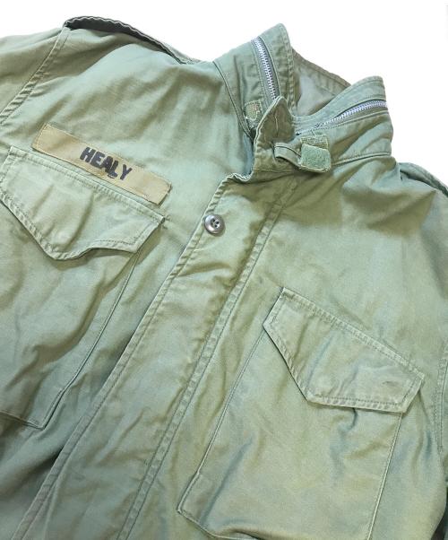 VINTAGE MILITARY（ヴィンテージ ミリタリー）VINTAGE MILITARY (ヴィンテージ ミリタリー) US ARMY M65フィールドジャケット グリーン サイズ:R-Sの古着・服飾アイテム