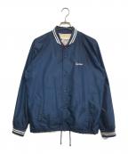 SUPREME×Championシュプリーム×チャンピオン）の古着「スタジャン」｜ネイビー