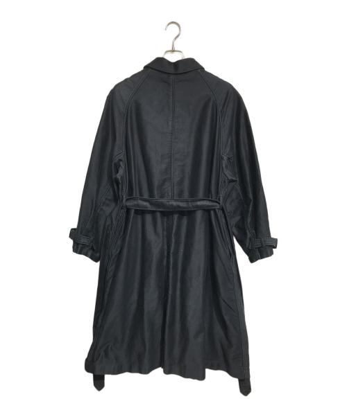 OUTIL（ウティ）OUTIL (ウティ) モールスキンステンカラーコート ブラック サイズ:SIZE 1の古着・服飾アイテム