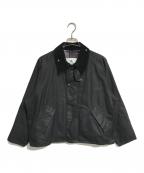 Barbourバブアー）の古着「TRANSPORT WAX JACKET」｜ブラック