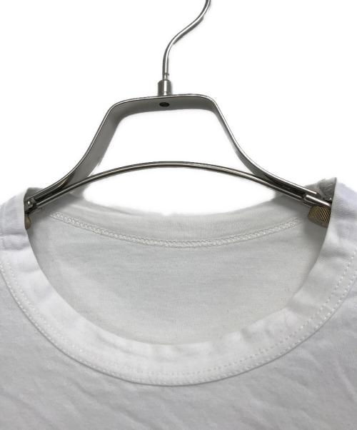 COMME des GARCONS SHIRT（コムデギャルソンシャツ）COMME des GARCONS SHIRT (コムデギャルソンシャツ) パッチワークL/Sカットソー ホワイト サイズ:表記なしの古着・服飾アイテム