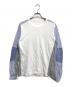 COMME des GARCONS SHIRT（コムデギャルソンシャツ）の古着「パッチワークL/Sカットソー」｜ホワイト