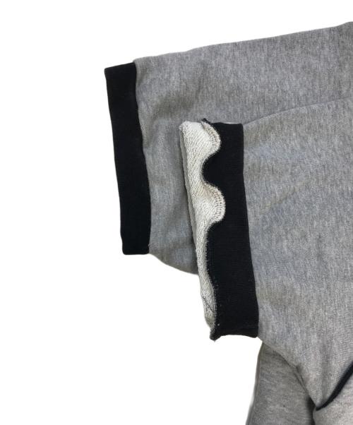 A BATHING APE（アベイシングエイプ）A BATHING APE (アベイシングエイプ) プリント半袖スウェット グレー サイズ:Mの古着・服飾アイテム
