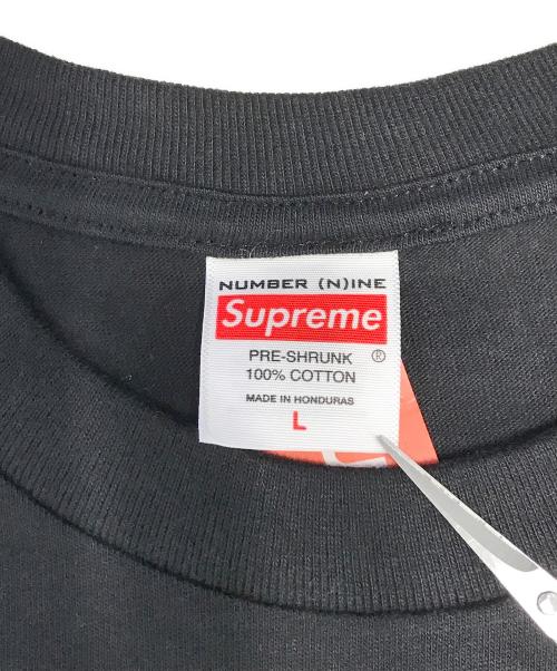 SUPREME（シュプリーム）SUPREME (シュプリーム) NUMBER (N)INE (ナンバーナイン) プリントTシャツ ブラック サイズ:L 未使用品の古着・服飾アイテム