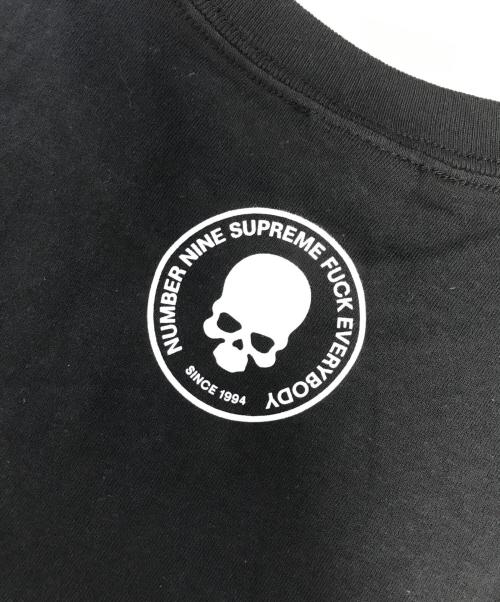 SUPREME（シュプリーム）SUPREME (シュプリーム) NUMBER (N)INE (ナンバーナイン) プリントTシャツ ブラック サイズ:L 未使用品の古着・服飾アイテム
