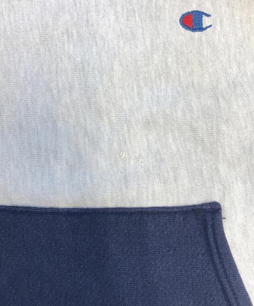 Champion（チャンピオン）Champion (チャンピオン) 90sクレイジーパターンリバースウィーブパーカー マルチカラー サイズ:Lの古着・服飾アイテム