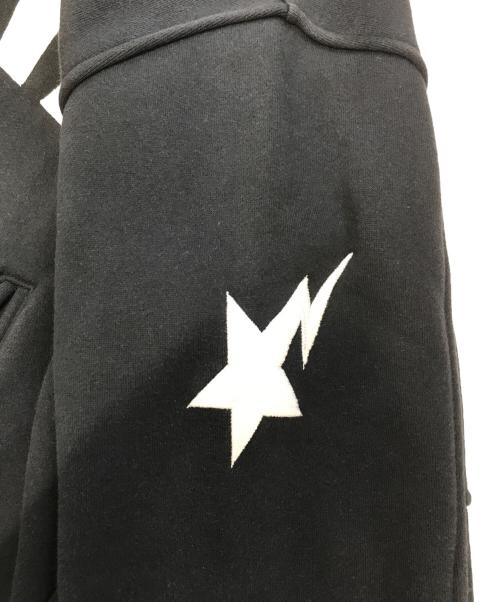 A BATHING APE（アベイシングエイプ）A BATHING APE (アベイシングエイプ) Bロゴスウェットジャケット ブラック サイズ:記載なしの古着・服飾アイテム