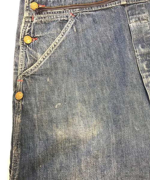 BULL'S EYE（ブルズアイ）BULL'S EYE (ブルズアイ) デニムオーバーオール インディゴ サイズ:表記なしの古着・服飾アイテム