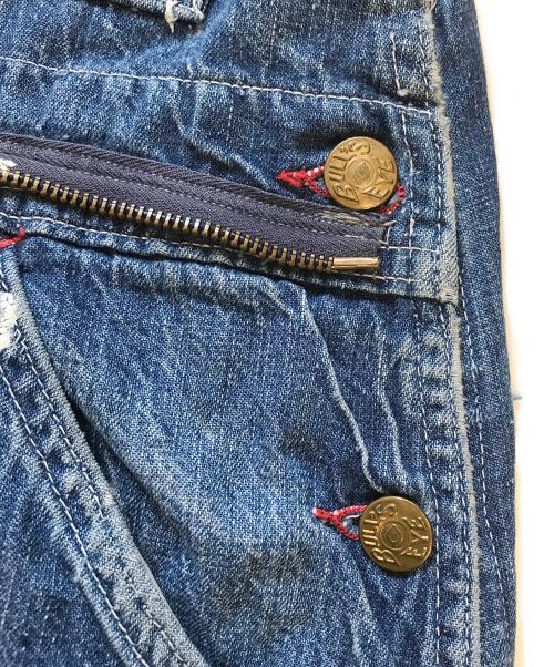 BULL'S EYE（ブルズアイ）BULL'S EYE (ブルズアイ) デニムオーバーオール インディゴ サイズ:表記なしの古着・服飾アイテム