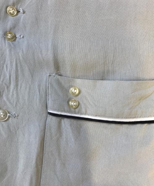 BRENT（ブレント）BRENT (ブレント) ヴィンテージレーヨンシャツ グレー サイズ:S-14-14 2/1の古着・服飾アイテム