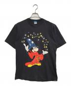 キャラクターTシャツキャラクターTシャツ）の古着「90s Disney(ディズニ―) キャラクターTシャツ」｜ブラック
