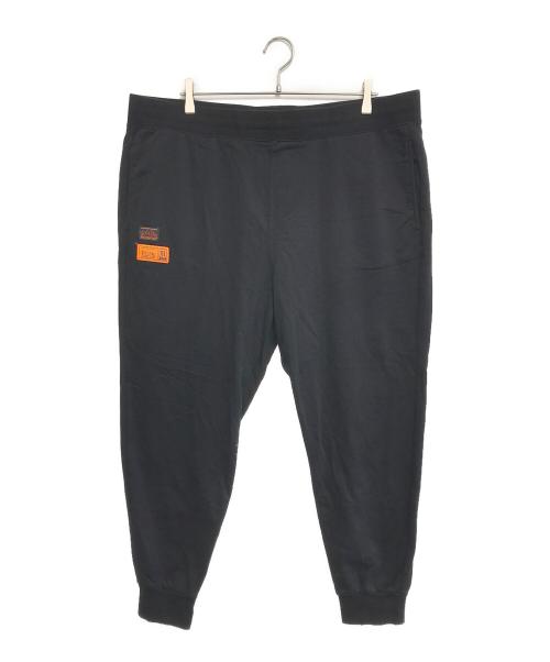 EVISU（エヴィス）EVISU (エヴィス) カモフラカモメプリントスウェットパンツ ブラック サイズ:XXLの古着・服飾アイテム