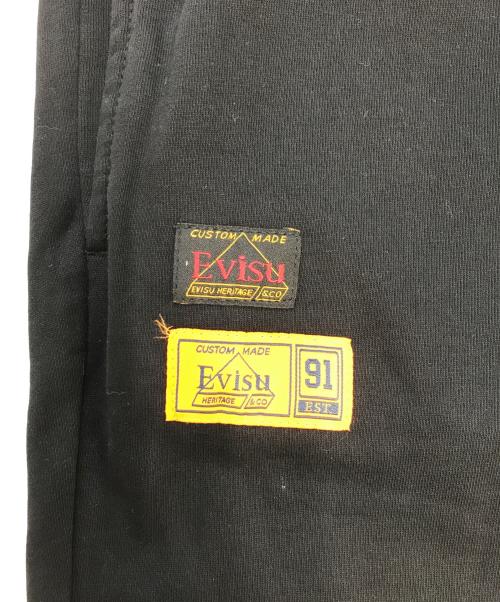 EVISU（エヴィス）EVISU (エヴィス) カモフラカモメプリントスウェットパンツ ブラック サイズ:XXLの古着・服飾アイテム