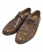 Salvatore Ferragamoサルヴァトーレ フェラガモ）の古着「レースアップレザーシューズ」｜ブラウン
