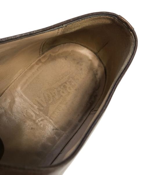 Salvatore Ferragamo（サルヴァトーレ フェラガモ）Salvatore Ferragamo (サルヴァトーレ フェラガモ) レースアップレザーシューズ ブラウン サイズ:9 1/2の古着・服飾アイテム