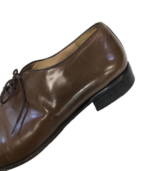 Salvatore Ferragamo（サルヴァトーレ フェラガモ）Salvatore Ferragamo (サルヴァトーレ フェラガモ) レースアップレザーシューズ ブラウン サイズ:9 1/2の古着・服飾アイテム