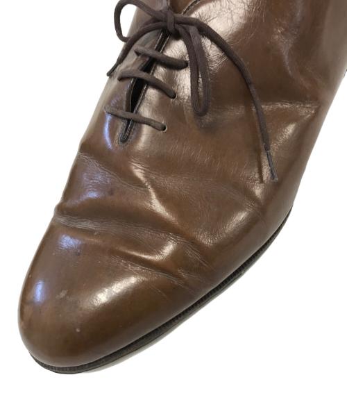 Salvatore Ferragamo（サルヴァトーレ フェラガモ）Salvatore Ferragamo (サルヴァトーレ フェラガモ) レースアップレザーシューズ ブラウン サイズ:9 1/2の古着・服飾アイテム