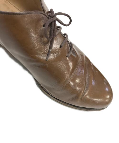 Salvatore Ferragamo（サルヴァトーレ フェラガモ）Salvatore Ferragamo (サルヴァトーレ フェラガモ) レースアップレザーシューズ ブラウン サイズ:9 1/2の古着・服飾アイテム