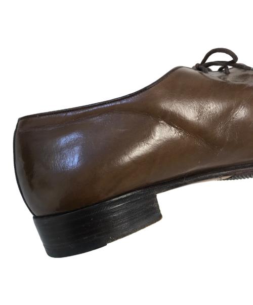 Salvatore Ferragamo（サルヴァトーレ フェラガモ）Salvatore Ferragamo (サルヴァトーレ フェラガモ) レースアップレザーシューズ ブラウン サイズ:9 1/2の古着・服飾アイテム