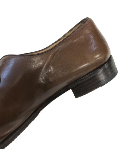 Salvatore Ferragamo（サルヴァトーレ フェラガモ）Salvatore Ferragamo (サルヴァトーレ フェラガモ) レースアップレザーシューズ ブラウン サイズ:9 1/2の古着・服飾アイテム
