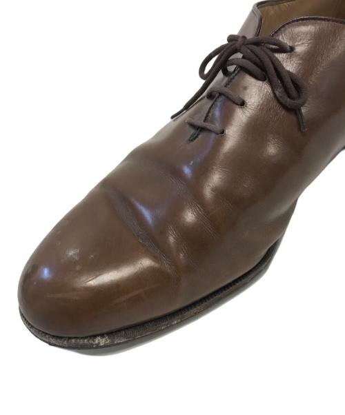 Salvatore Ferragamo（サルヴァトーレ フェラガモ）Salvatore Ferragamo (サルヴァトーレ フェラガモ) レースアップレザーシューズ ブラウン サイズ:9 1/2の古着・服飾アイテム