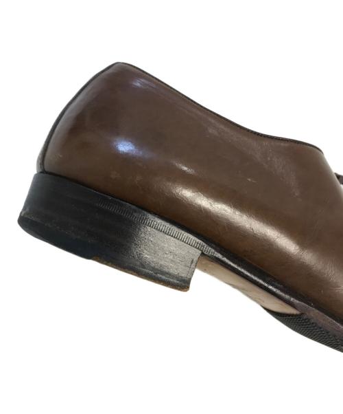 Salvatore Ferragamo（サルヴァトーレ フェラガモ）Salvatore Ferragamo (サルヴァトーレ フェラガモ) レースアップレザーシューズ ブラウン サイズ:9 1/2の古着・服飾アイテム