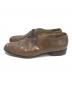 Salvatore Ferragamo (サルヴァトーレ フェラガモ) レースアップレザーシューズ ブラウン サイズ:9 1/2：10000円