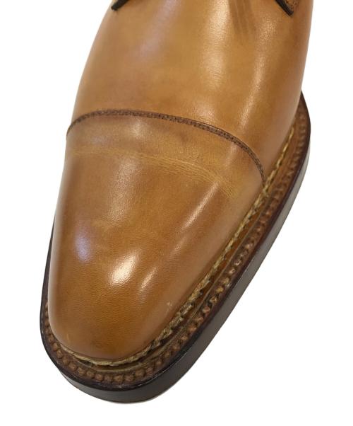 a.testoni（アテストーニ）a.testoni (アテストーニ) ストレートチップシューズ ブラウン サイズ:9の古着・服飾アイテム