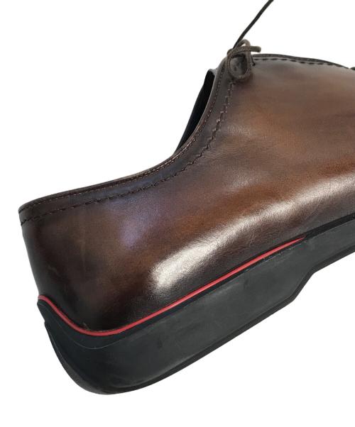 Berluti（ベルルッティ）Berluti (ベルルッティ) Ferrari (フェラーリ) ビジネスシューズ ブラウン サイズ:9 1/2の古着・服飾アイテム