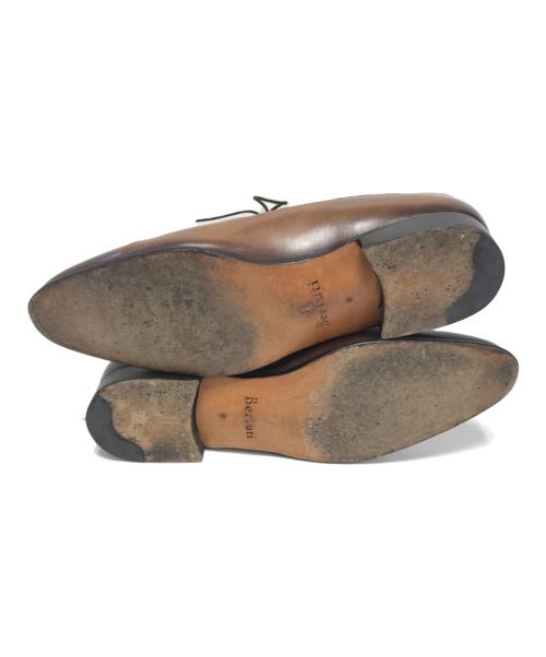 Berluti（ベルルッティ）Berluti (ベルルッティ) アレッサンドロ ガレ レザーオックスフォードシューズ ブラウン サイズ:9の古着・服飾アイテム