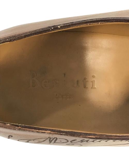 Berluti（ベルルッティ）Berluti (ベルルッティ) アレッサンドロ ガレ レザーオックスフォードシューズ ブラウン サイズ:9の古着・服飾アイテム