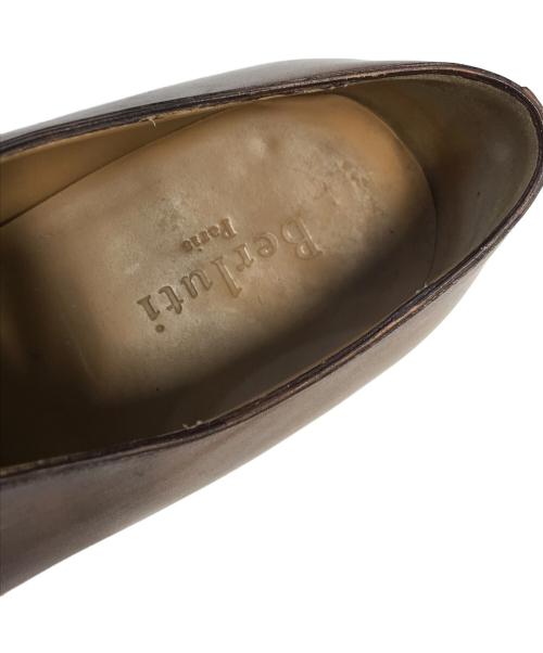 Berluti（ベルルッティ）Berluti (ベルルッティ) アレッサンドロ ガレ レザーオックスフォードシューズ ブラウン サイズ:9の古着・服飾アイテム