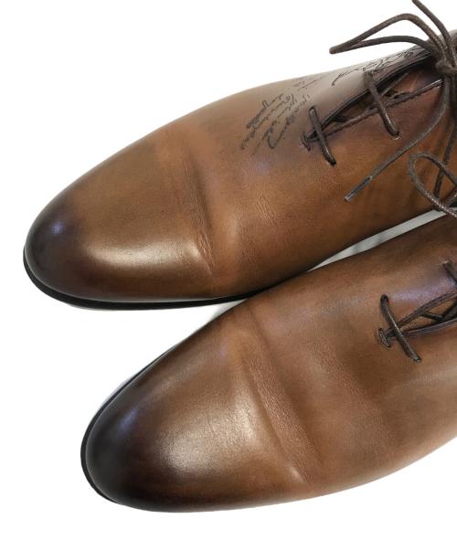 Berluti（ベルルッティ）Berluti (ベルルッティ) アレッサンドロ ガレ レザーオックスフォードシューズ ブラウン サイズ:9の古着・服飾アイテム