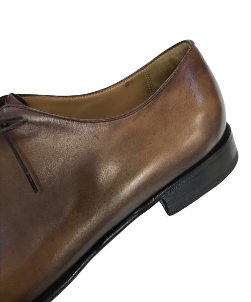 Berluti（ベルルッティ）Berluti (ベルルッティ) アレッサンドロ ガレ レザーオックスフォードシューズ ブラウン サイズ:9の古着・服飾アイテム