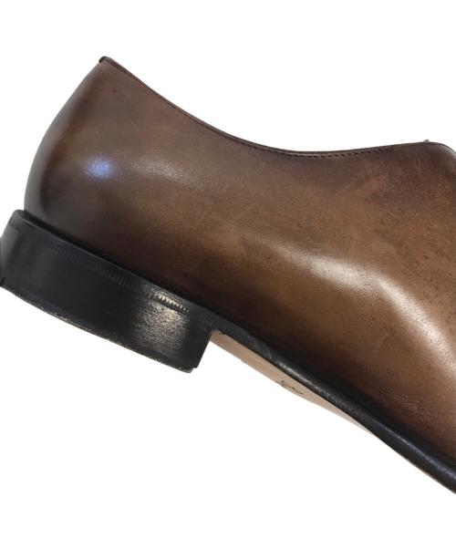 Berluti（ベルルッティ）Berluti (ベルルッティ) アレッサンドロ ガレ レザーオックスフォードシューズ ブラウン サイズ:9の古着・服飾アイテム