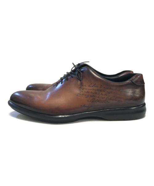 Berluti（ベルルッティ）Berluti (ベルルッティ) アマデオ ペルージャシューズ ブラウン サイズ:9 1/2の古着・服飾アイテム