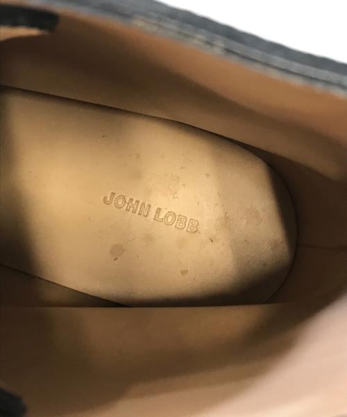 JOHN LOBB（ジョンロブ）JOHN LOBB (ジョンロブ) HELSTON ブラック サイズ:9 1/2EE last:0015の古着・服飾アイテム