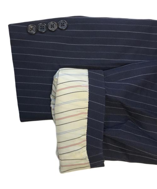 POLO RALPH LAUREN（ポロ・ラルフローレン）POLO RALPH LAUREN (ポロ・ラルフローレン) 3Bストライプテーラードジャケット ネイビー サイズ:表記なしの古着・服飾アイテム