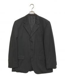 GIORGIO ARMANI（ジョルジオアルマーニ）の古着「3Bテーラードジャケット」｜ブラック