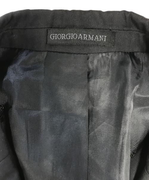 GIORGIO ARMANI（ジョルジオアルマーニ）GIORGIO ARMANI (ジョルジオアルマーニ) 3Bテーラードジャケット ブラック サイズ:52の古着・服飾アイテム