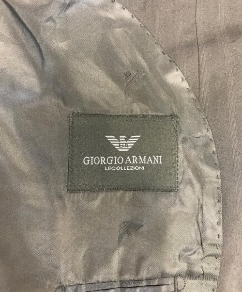 GIORGIO ARMANI（ジョルジオアルマーニ）GIORGIO ARMANI (ジョルジオアルマーニ) 3Bテーラードジャケット ブラック サイズ:52の古着・服飾アイテム
