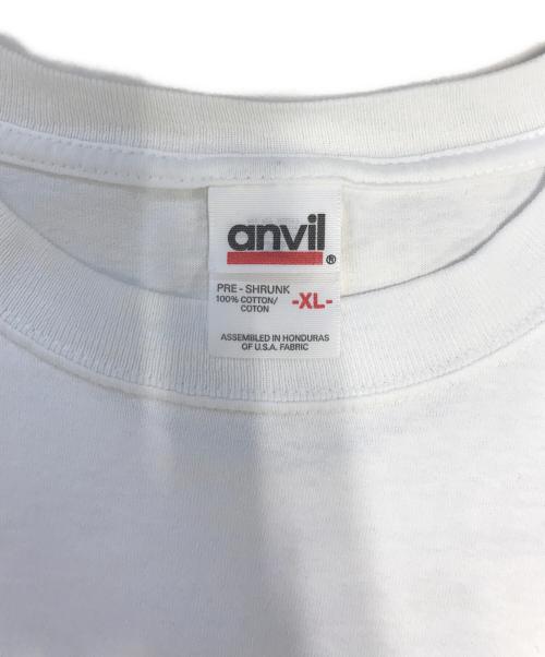 anvil（アンヴィル）anvil (アンヴィル) プリントTシャツ ホワイト サイズ:XLの古着・服飾アイテム