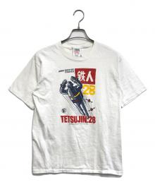 アニメーションTシャツ（アニメーションTシャツ）の古着「80s 鉄人28号(テツジン28ゴウ) アニメーションTシャツ」｜ホワイト