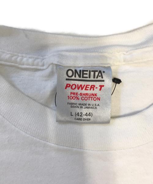 アニメーションTシャツ（アニメーションTシャツ）アニメーションTシャツ (アニメーションTシャツ) 80s 鉄人28号(テツジン28ゴウ) アニメーションTシャツ ホワイト サイズ:Lの古着・服飾アイテム
